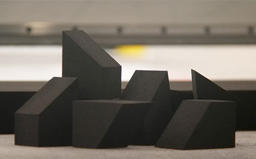 橡塑棉切割效果