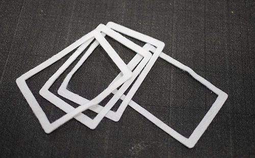 陶瓷纖維切割效果